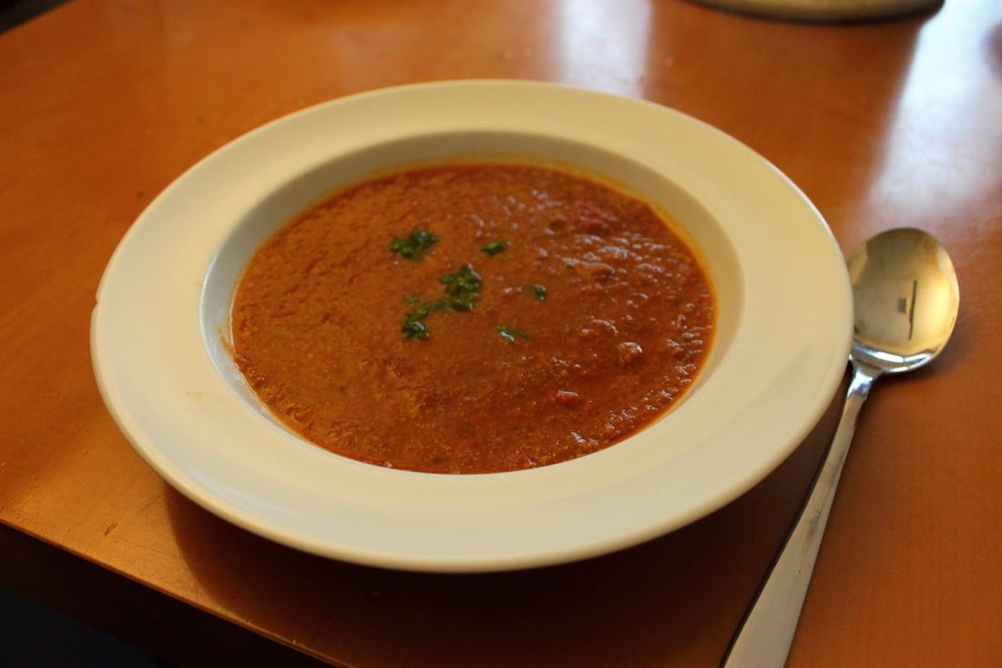 Rezept für gesunde und einfache Paleo Azteken - Suppe