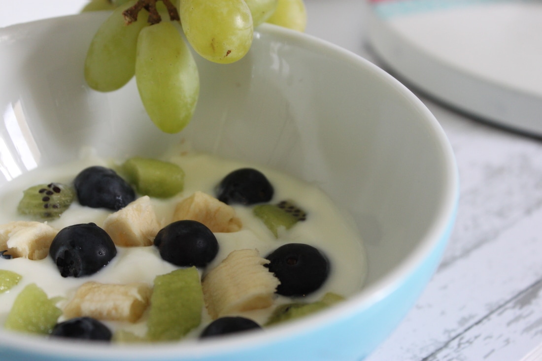 Joghurt mit Obst