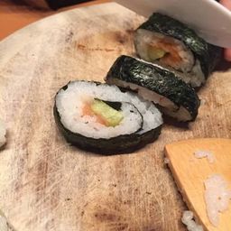 Selbstgemachte Sushi